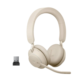 Jabra Evolve2 65 Link380a MS Stereo Beige